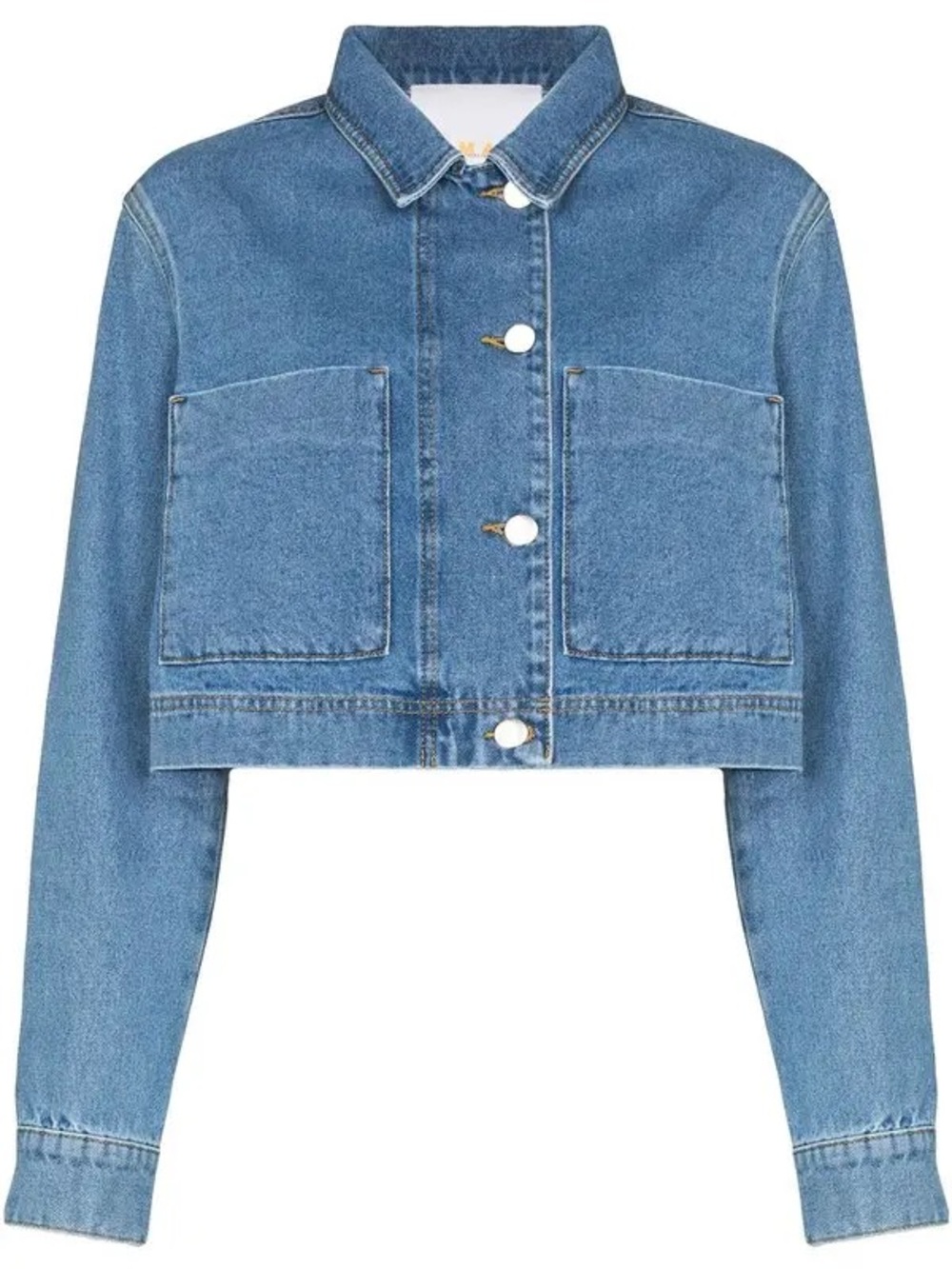 REMAIN BIRGER CHRISTENSEN Mariona Cropped Denim Jacket